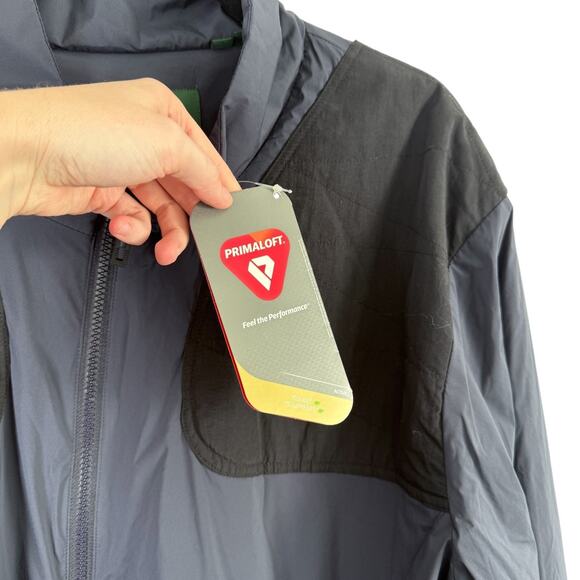 Orvis Foul Weather Blue Full Zip Nylon Jacket Packable Travel NEW Mens XXL - Picture 5 of 8